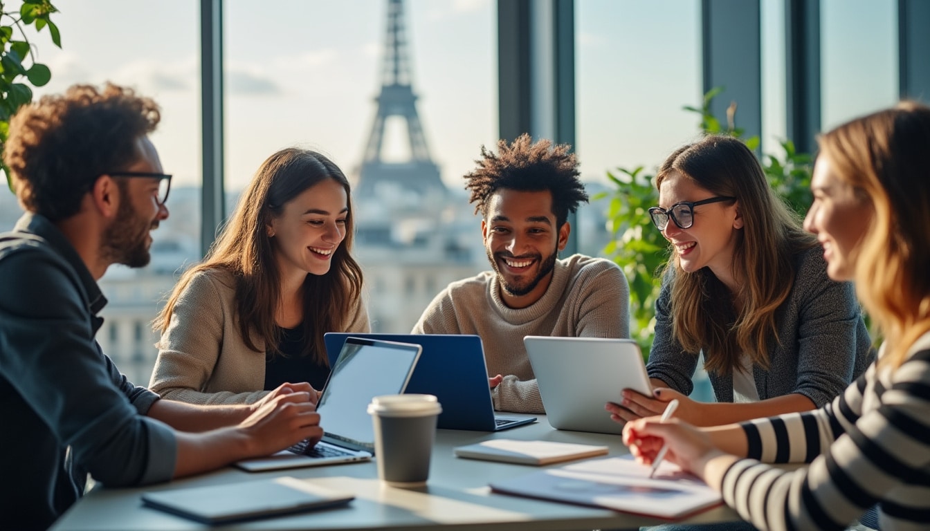 Illustration: Pourquoi opter pour une formation en marketing digital dans la capitale française ?