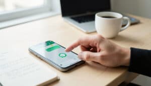 Comment programmer un message sur WhatsApp